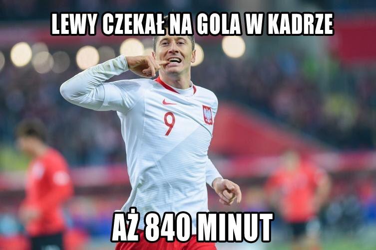 TYLE Lewandowski czekał na gola w reprezentacji!